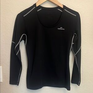 Kathmandu Black 3/4 Therma Long Sleeve size 10
